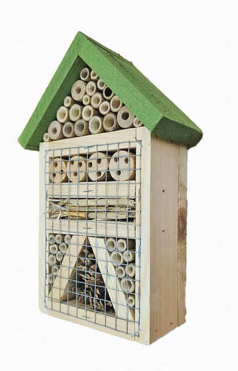 Hyönteishotelli 1 - vihreä katto